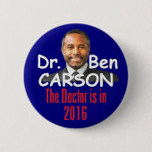 Ben CARSON 2016 Button (Vorderseite)
