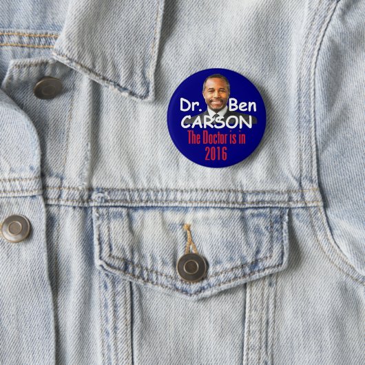 Ben CARSON 2016 Button (Beispiel)