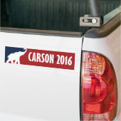 Ben Carson 2016 GOP-Bewerberstoßdämpfer - .png Autoaufkleber (Auf Lkw)