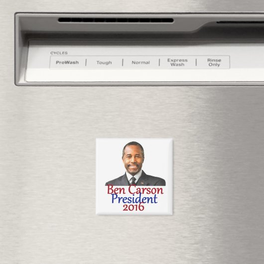 Ben CARSON 2016 Magnet (In Situ (Geschirrspüler))