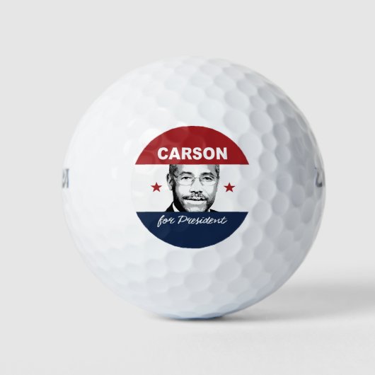 Ben Carson für Präsident Merch -.png Golfball (Vorderseite)