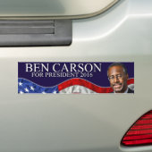 Ben Carson für Präsidenten 2016 Autoaufkleber (Auf Auto)