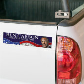 Ben Carson für Präsidenten 2016 Autoaufkleber (Auf Lkw)