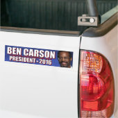 Ben Carson für Präsidenten 2016 Autoaufkleber (Auf Lkw)