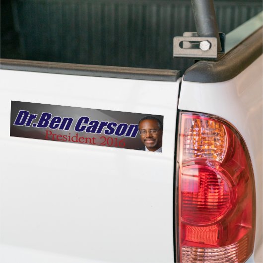 Ben Carson für Präsidenten Autoaufkleber (Auf Lkw)