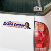 Ben Carson für Präsidenten Autoaufkleber (Auf Lkw)