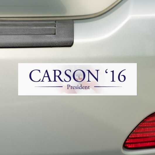 Ben Carson für Präsidenten Autoaufkleber (Auf Auto)