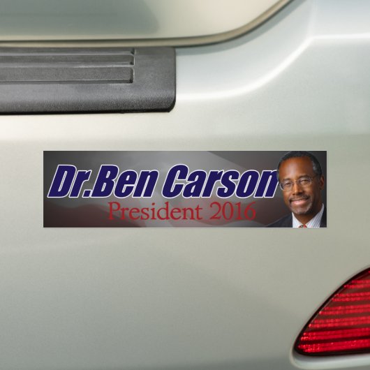 Ben Carson für Präsidenten Autoaufkleber (Auf Auto)
