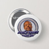 Ben Carson für Präsidenten Button (Vorne & Hinten)