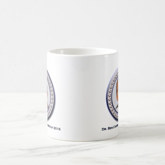 Ben Carson für Präsidenten Coffee Mug Kaffeetasse (Mittel)