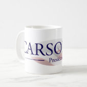 Ben Carson für Präsidenten Gifts Kaffeetasse (Vorderseite Links)