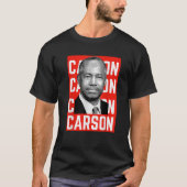 Ben Carson Portrait T Shirt (Vorderseite)