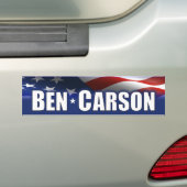 Ben Carson - Präsident 2016 Autoaufkleber (Auf Auto)