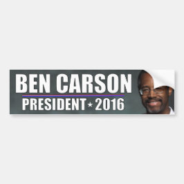 Ben Carson - Präsident 2016 Autoaufkleber