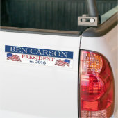 Ben Carson Präsident 2016 Autoaufkleber (Auf Lkw)