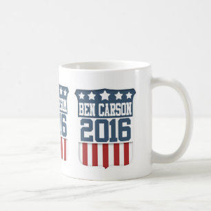 Ben Carson Präsident 2016 Kaffeetasse