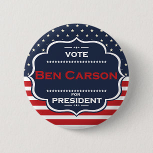 ben carson präsident button