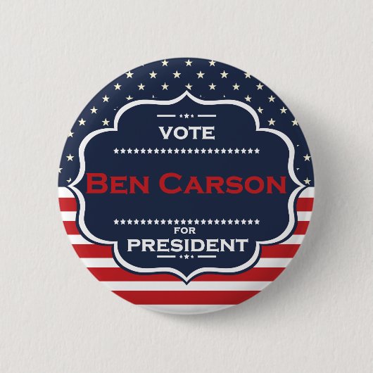 ben carson President Button (Vorderseite)