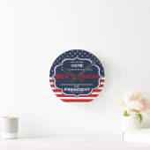 ben carson President Runde Wanduhr (Zuhause)