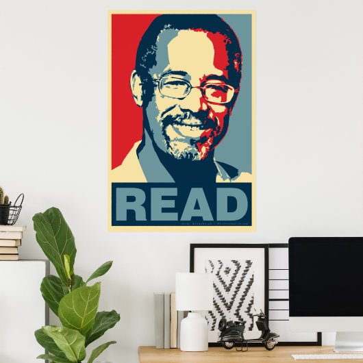 Ben Carson "Read" Obama Parody Poster (Heimbüro)