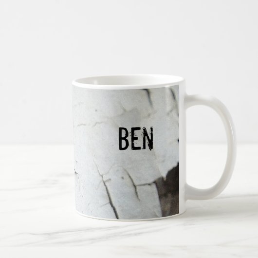Ben Custom cracked-Tasse Kaffeetasse (Rechts)