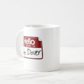 BEN DOVER KAFFEETASSE (Vorderseite Links)