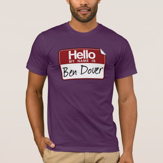 BEN DOVER T-Shirt (Vorderseite)