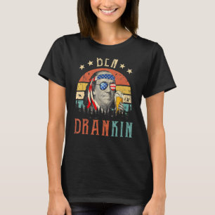 Ben Drankin 4. Juli Benjamin Franklin Men Amer T-Shirt