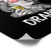 Ben Drankin 4. Juli Benjamin Franklin Men Poster (Ecke)