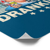 Ben Drankin 4. Juli Benjamin Franklin Men Poster (Ecke)