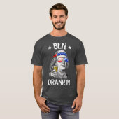 Ben Drankin 4. Juli Benjamin Franklin Men T-Shirt (Vorne ganz)