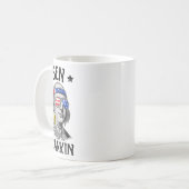 Ben Drankin 4. Juli Benjamin Franklin Men Wome Kaffeetasse (Vorderseite Links)