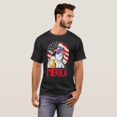 Ben Drankin 4. Juli Benjamin Franklin Men Wome T-Shirt (Vorne ganz)