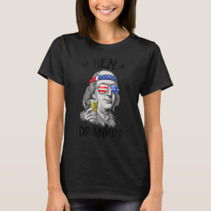 Ben Drankin 4. Juli Benjamin Franklin Men Wome T-Shirt