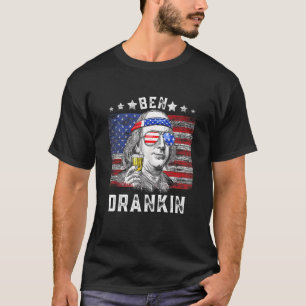 Ben Drankin 4. Juli Patriotic 1 T-Shirt