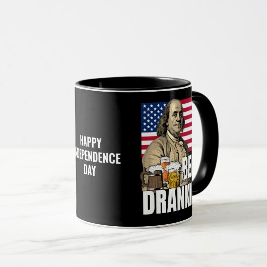 BEN DRANKIN 4. Juli Tasse (VorderseiteRechts)