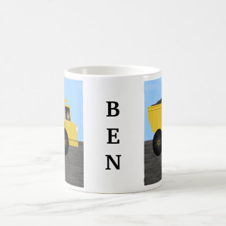 Ben Dump Truck Personalisiert Name Tasse