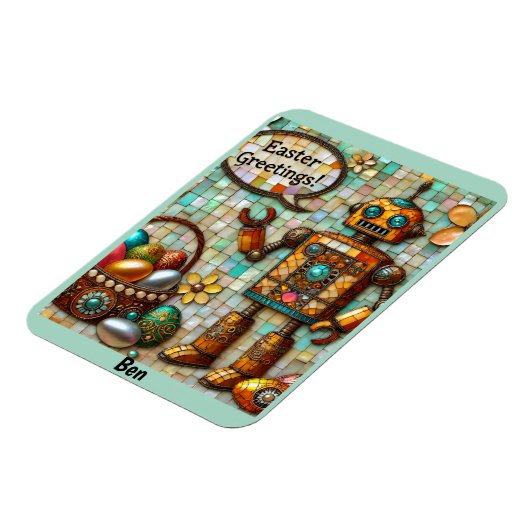 BEN ~ EASTER GREETINGS MAGNET (Linke Seite)