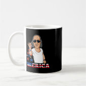 Ben Franklin 4. Juli Merica Kaffeetasse (Links)