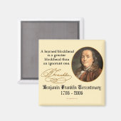 Ben Franklin - Blockheads Magnet (Vorderseite/Rückseite)