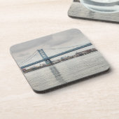 Ben Franklin Bridge Getränkeuntersetzer (Linke Seite)