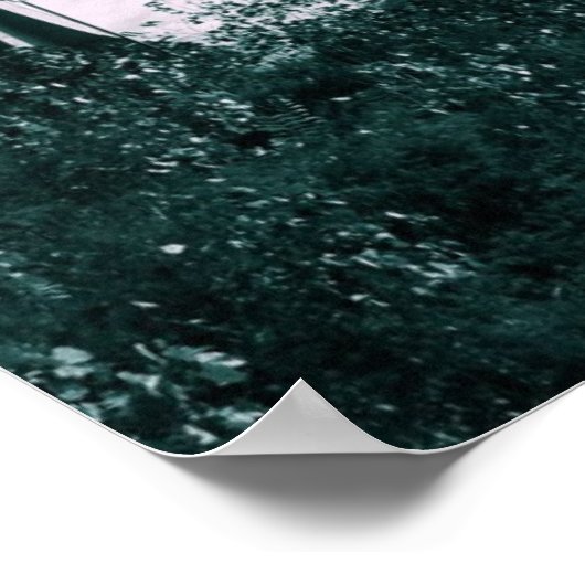 Ben Franklin bridge II Poster (Ecke)