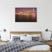 Ben Franklin Bridge Leinwanddruck (Insitu (Schlafzimmer))