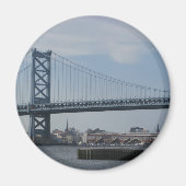Ben Franklin Bridge Magnet (Vorne)