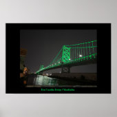 Ben Franklin Bridge Philadelphia Poster (Vorne)
