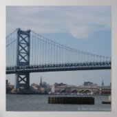 Ben Franklin Bridge Poster (Vorne)