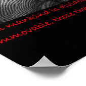 Ben Franklin - Die Bewegung Poster (Ecke)