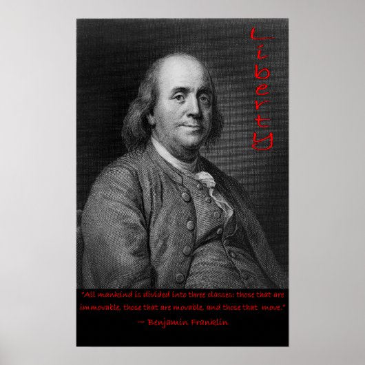 Ben Franklin - Die Bewegung Poster (Vorne)