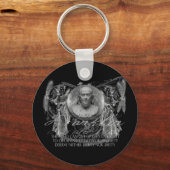 Ben Franklin, ein Held, zu Freiheit und Sicherheit Schlüsselanhänger (Vorderseite)