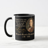 Ben Franklin - Erwartungen Tasse (Links)